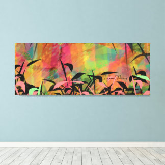 Art Attack Uitgerekt Canvas Print