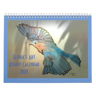 Art Aviary Calendar 2020 van Gloria Kalender
