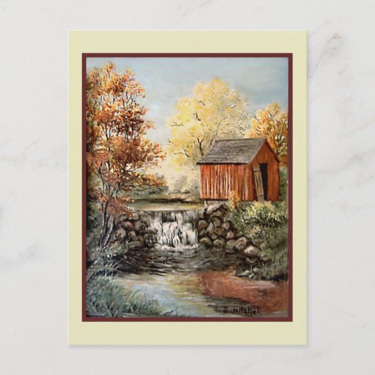  art. B. Mitchell Briefkaart (Voorkant)