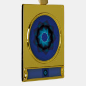 Art Banner-Ornament Verguld Banner Ornament (Rechts)