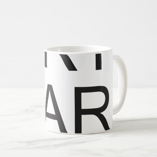 ART & Bar Potsdam Kaffeetasse by ARTCommerz Koffiemok (Voorkant rechts)
