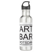 ART & Bar Potsdam Metall Trinkflasch by ARTCommerz Waterfles (Voorkant)