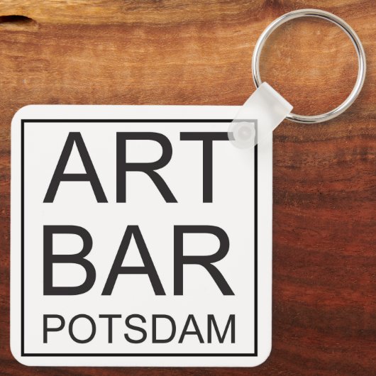 ART & Bar Potsdam Schlüsselanhänger by ARTCommerz Sleutelhanger (Achterkant)