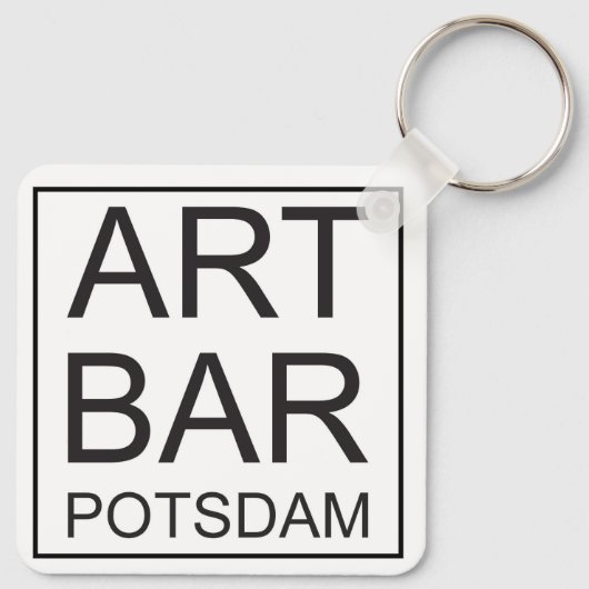 ART & Bar Potsdam Schlüsselanhänger by ARTCommerz Sleutelhanger (Achterkant)