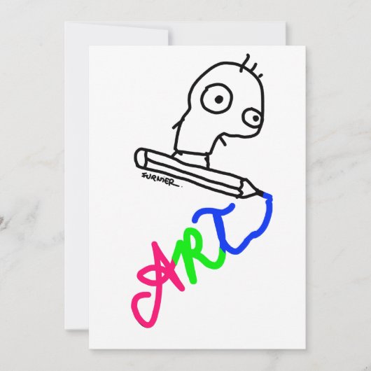 ART BEDANKKAART (Voorkant)