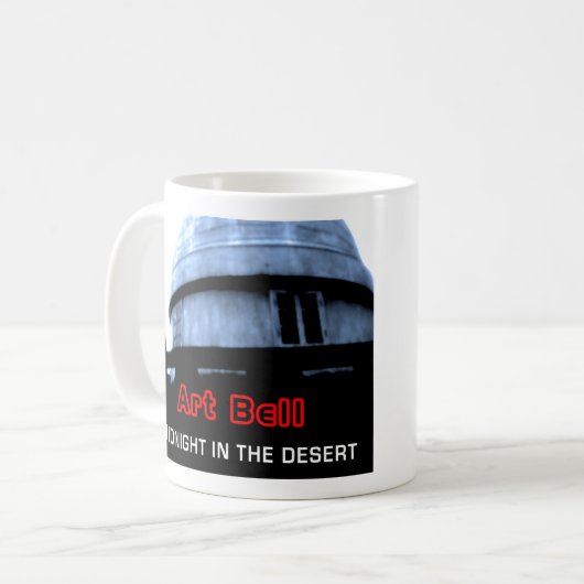ART BELL 'Midnight in the Desert' KOFFIE MOK (Voorkant links)