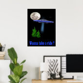 Art Bell Poster (Thuiskantoor)