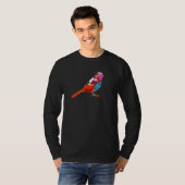 Art Bird Number Three  Collage T-shirt (Voorkant volledig)