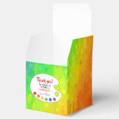 Art Birthday Party Favor | Dekkist van de partij Bedankdoosjes (Geopend)