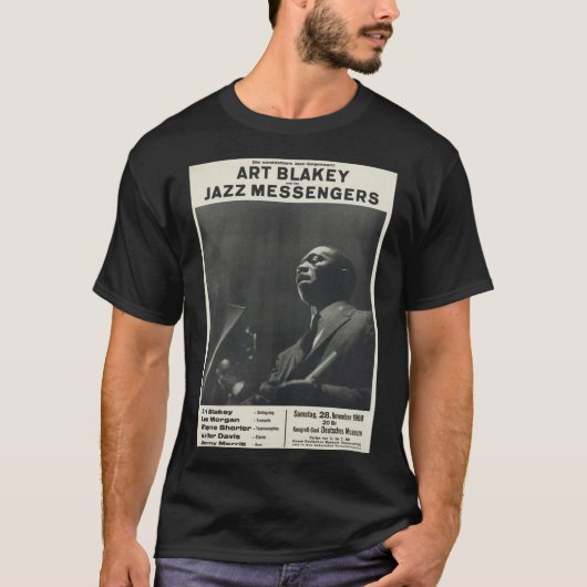 Art Blakey and the Jazz Messengers Essential T-Shi T-shirt (Voorkant)