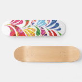 Art Bloom Persoonlijk Skateboard (Horizontaal)