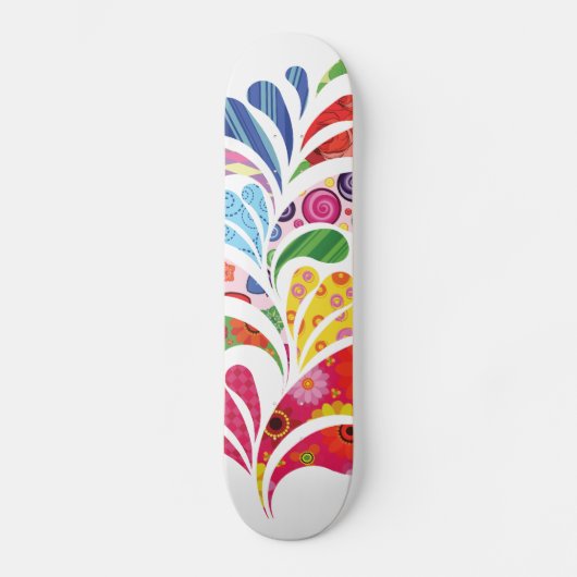 Art Bloom Persoonlijk Skateboard (Voorkant)