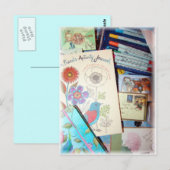 Art Book Inspiration Briefkaart (Voorkant / Achterkant)