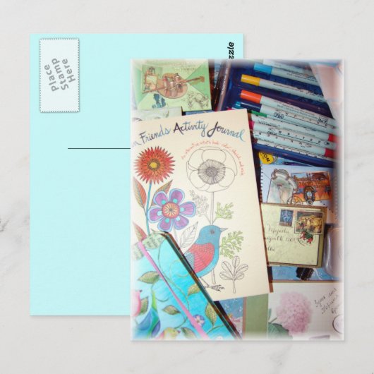 Art Book Inspiration Briefkaart (Voorkant / Achterkant)