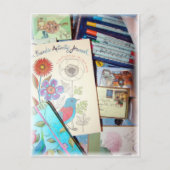 Art Book Inspiration Briefkaart (Voorkant)