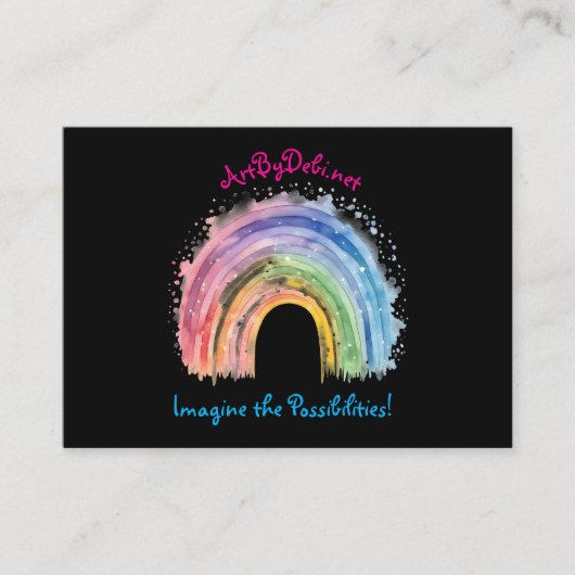 Art Br Debi, Biggy Kaart Visitekaartje (Voorkant)