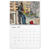 "Art brengt mensen samen" Wall Calendar 2018 Kalender (Feb 2027)