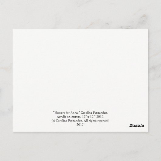 Art Briefkaart (Achterkant)