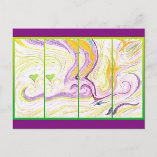 Art. Briefkaart 8: Spirit Love (Voorkant)