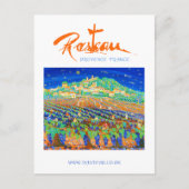 Art Briefkaart: Rasteau, een nacht van de afzuigst Briefkaart (Voorkant)