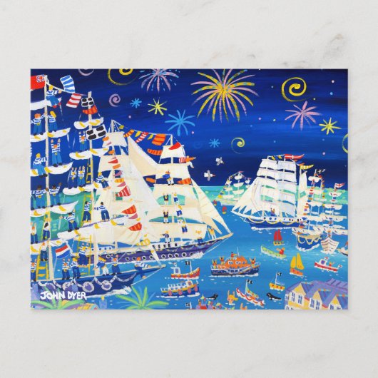 Art Briefkaart: Tall Ships and Small Ships 2014 Briefkaart (Voorkant)