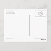 Art Briefkaart "The Mirror Bord" van Sarah Sedwick (Achterkant)