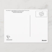 Art briefkaart van Amber Keller (Achterkant)