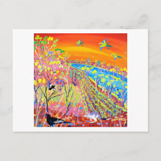 Art Briefkaart: Wetland Wildlife, post Banrock Briefkaart