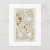 ART BRIEFKAART : WILLIAM MORRIS : GARDEN TULIP (Voorkant)