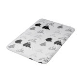 Art Brush Pattern Bath Mat (Gekanteld)