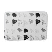 Art Brush Pattern Bath Mat (Voorkant)