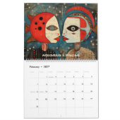 Art Brut Zodiac Calendar Kalender (Feb 2027)
