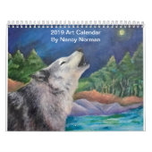 Art Calendar 2019 van Nancy Norman Kalender (Hoes)