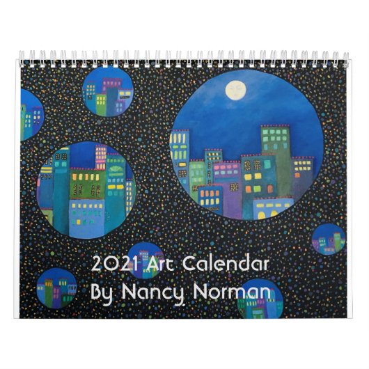 Art Calendar 2021 van Nancy Norman Kalender (Hoes)