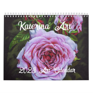 Art Calendar 2023 door Katerina Art Kalender