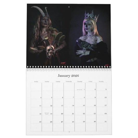 Art Calendar 2026 - Toegang van CYB Kalender (Jan 2026)