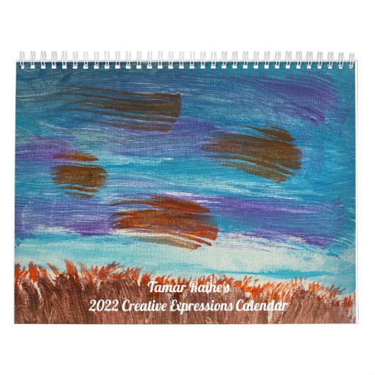 Art Calendar met vele schilderijen van Tamar Raine Kalender (Hoes)