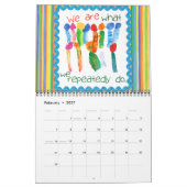Art Calendar van kind Kalender (Feb 2027)