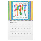 Art Calendar van kind Kalender (Feb 2026)