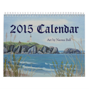 Art Calender 2015 van Naomi Ball Kalender