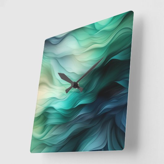 Art Canvas 335 Vierkante Klok (Hoek)