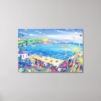 Art Canvas Print: Moeder Ivey's Bay Cornwall Afdruk