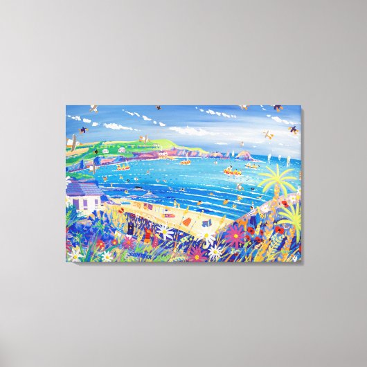 Art Canvas Print: Moeder Ivey's Bay Cornwall Afdruk (Voorkant)
