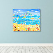 Art Canvas Print: St Michael's Mount Afdruk (Insitu (Houten vloer))