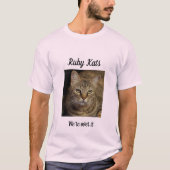 Art Car Parade 2022 - Ruby Kats T-shirt (Voorkant)