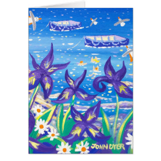 Art Card: Iris Blue