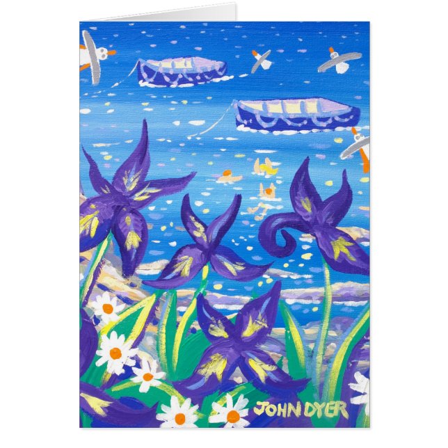 Art Card: Iris Blue (Voorkant)