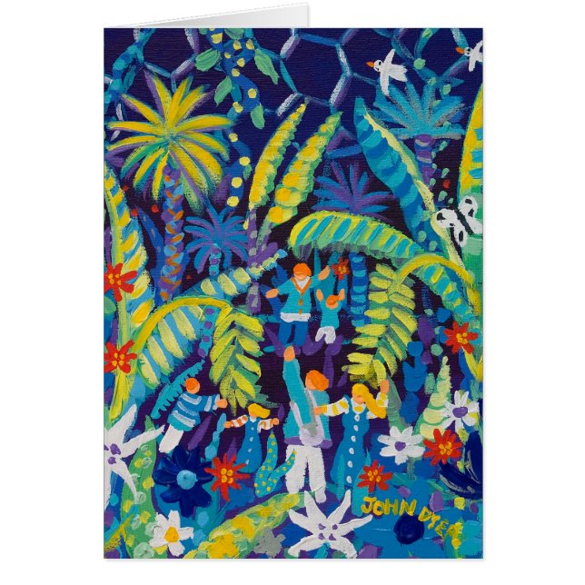 Art Card: Oerwoud Valley, het Eden-project (Voorkant)