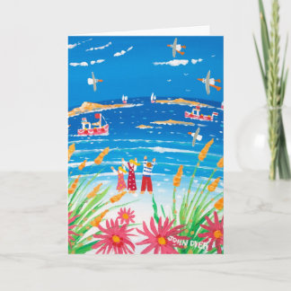 Art Card: Schildendagen. Scilly-eilanden Kaart