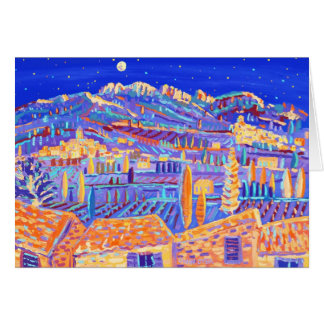 Art Card: Stars Kieken over de vallei Rasteau.